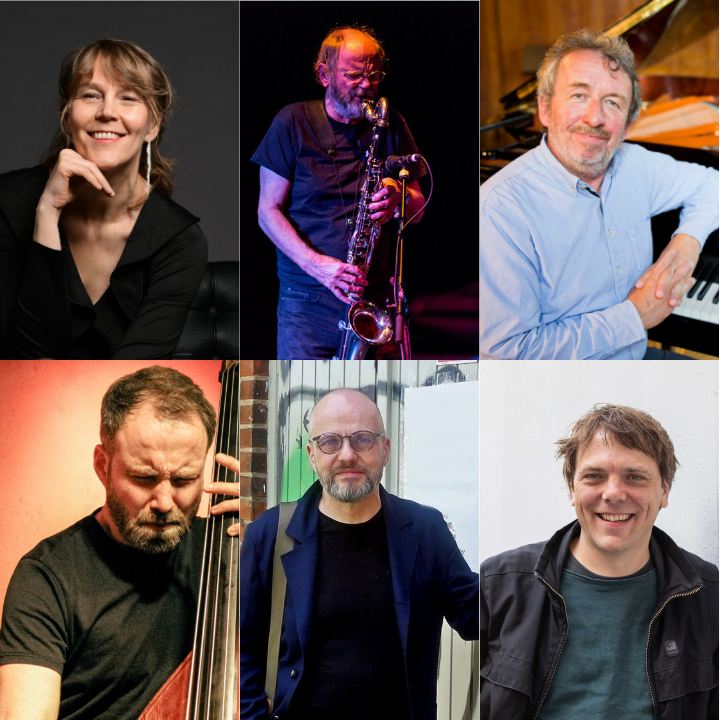 Collage von sechs Personen